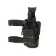 2-Ways Carrying Type Tactical Drop Leg Holster: Multicam/ Black/ Coyote/ Olive/ Black multicam [8FIELDS] 